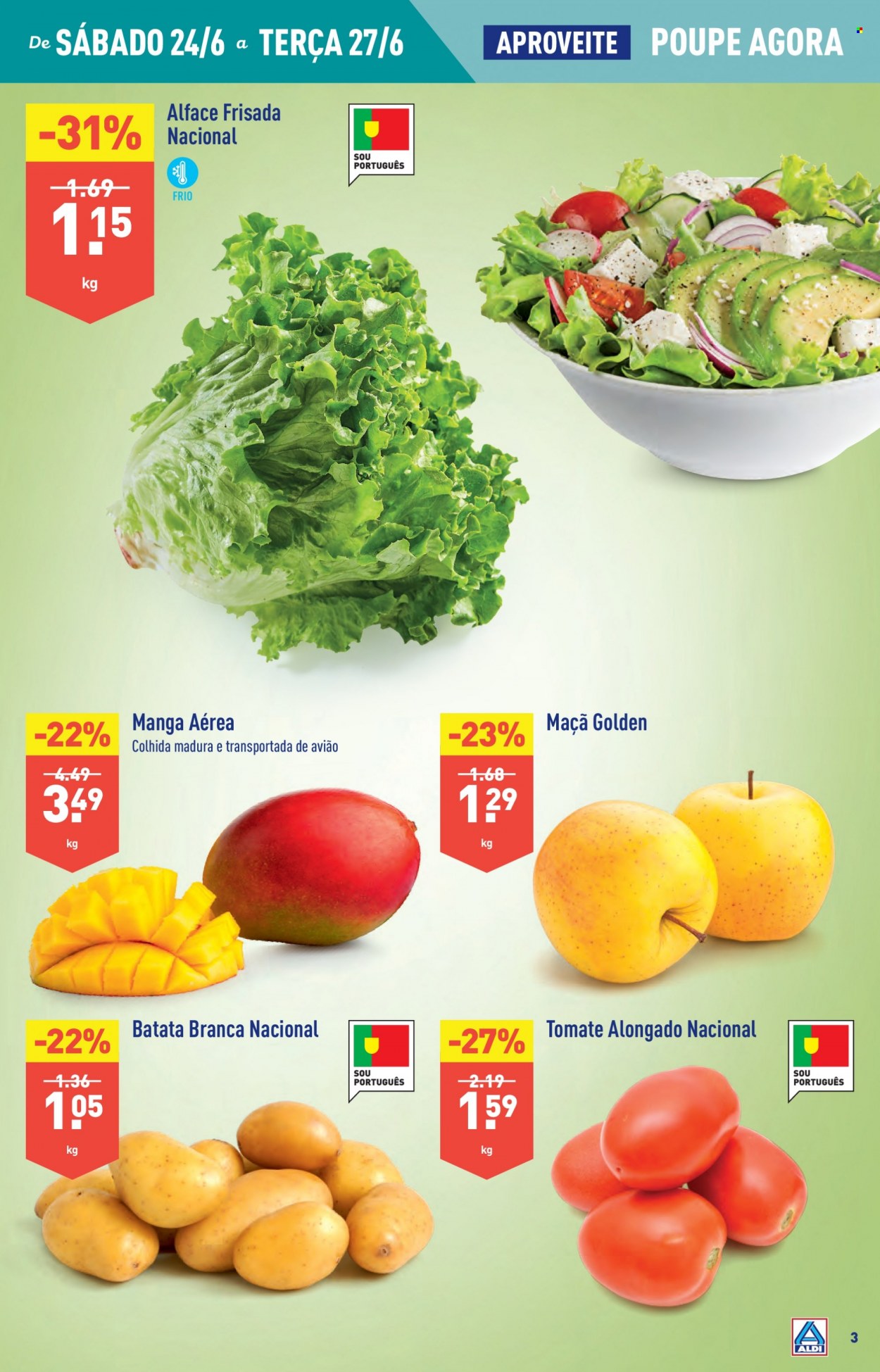 Folheto Aldi - 21.6.2023 - 27.6.2023. Página 3