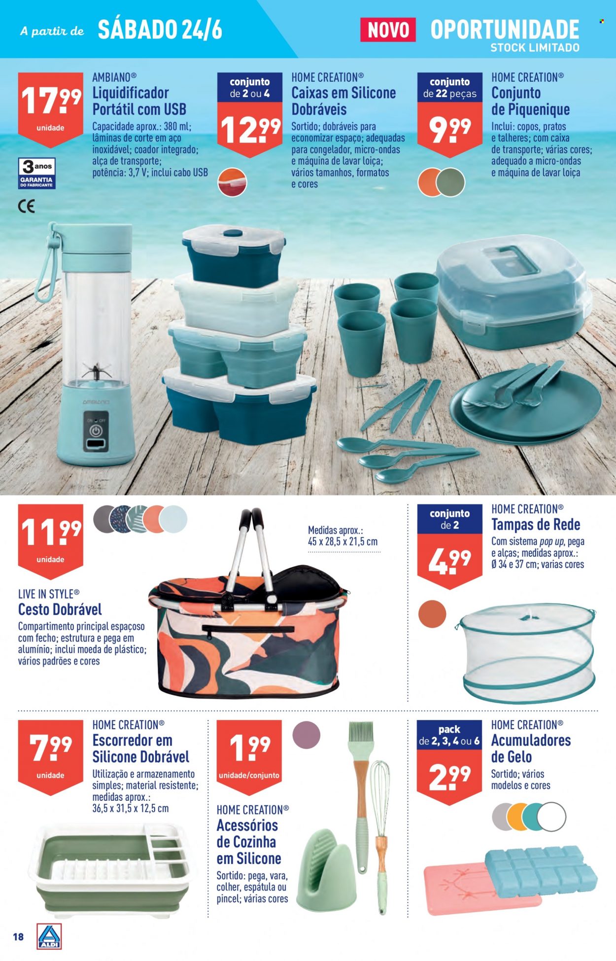 Folheto Aldi - 21.6.2023 - 27.6.2023. Página 18