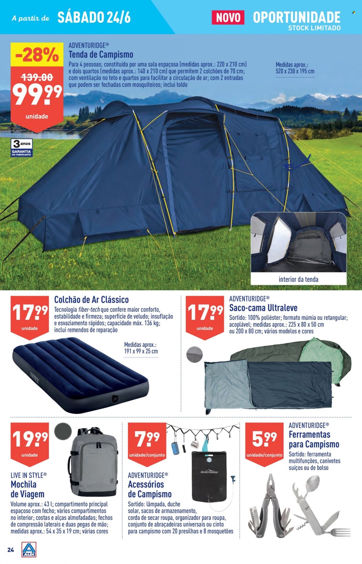 Folheto Aldi - 21.6.2023 - 27.6.2023. Página 24