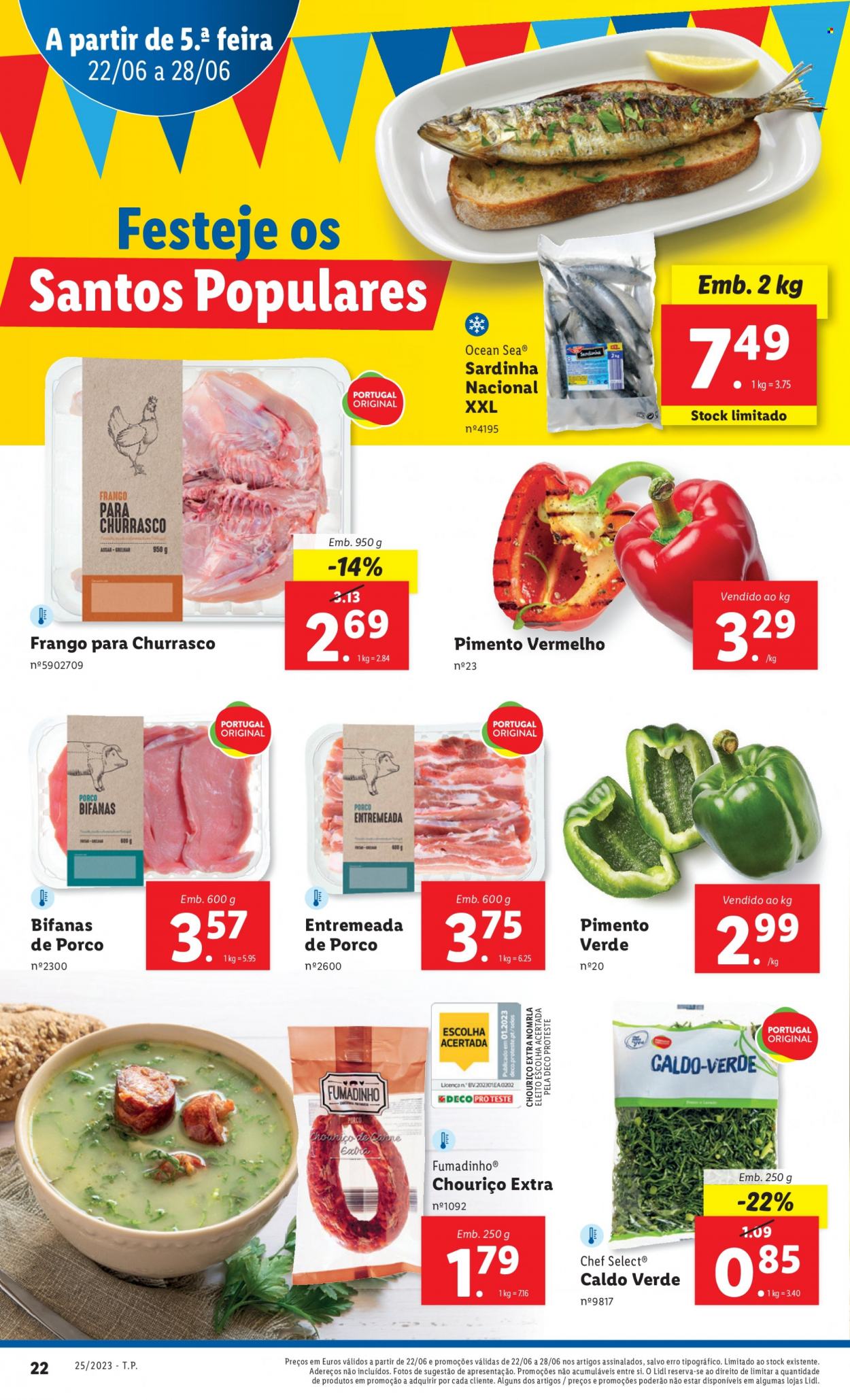 Folheto Lidl - 22.6.2023 - 28.6.2023. Página 22