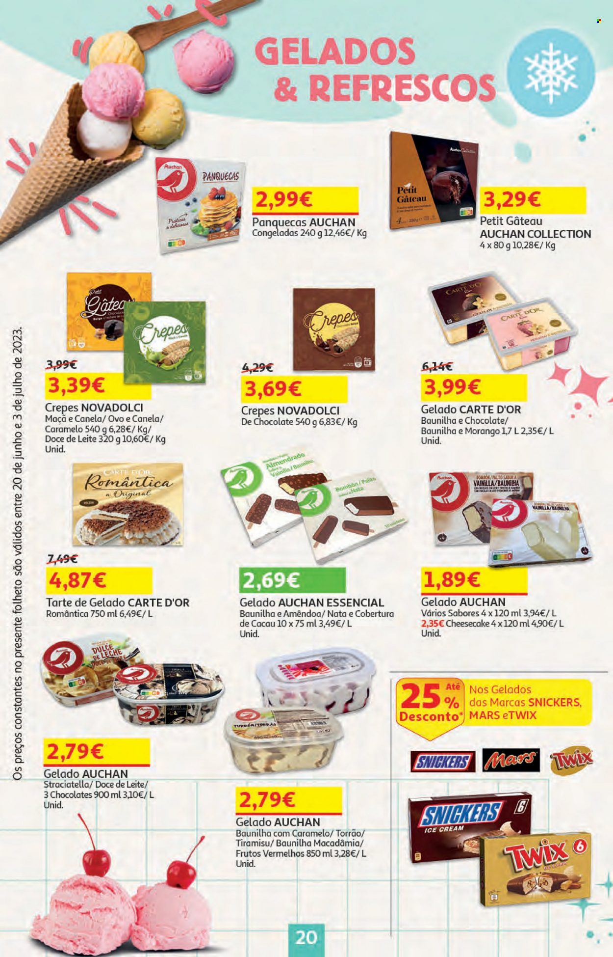 Folheto Auchan - 20.6.2023 - 3.7.2023. Página 20