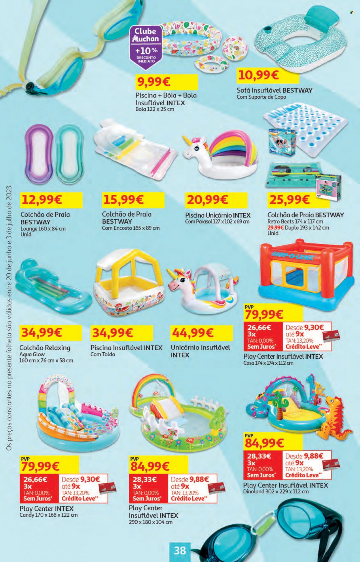 Folheto Auchan - 20.6.2023 - 3.7.2023. Página 38