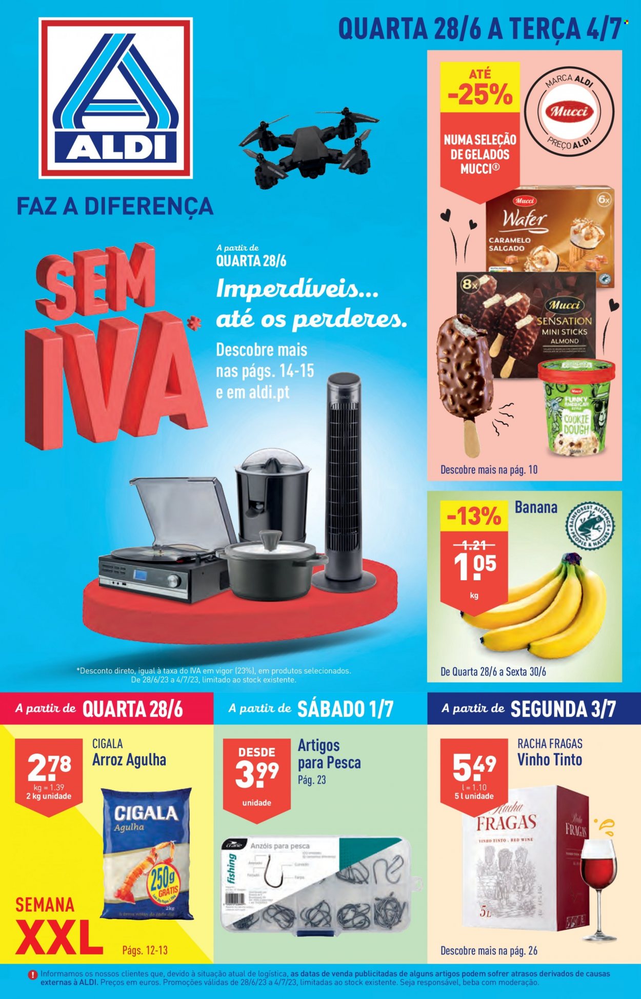 Folheto Aldi - 28.6.2023 - 4.7.2023. Página 1