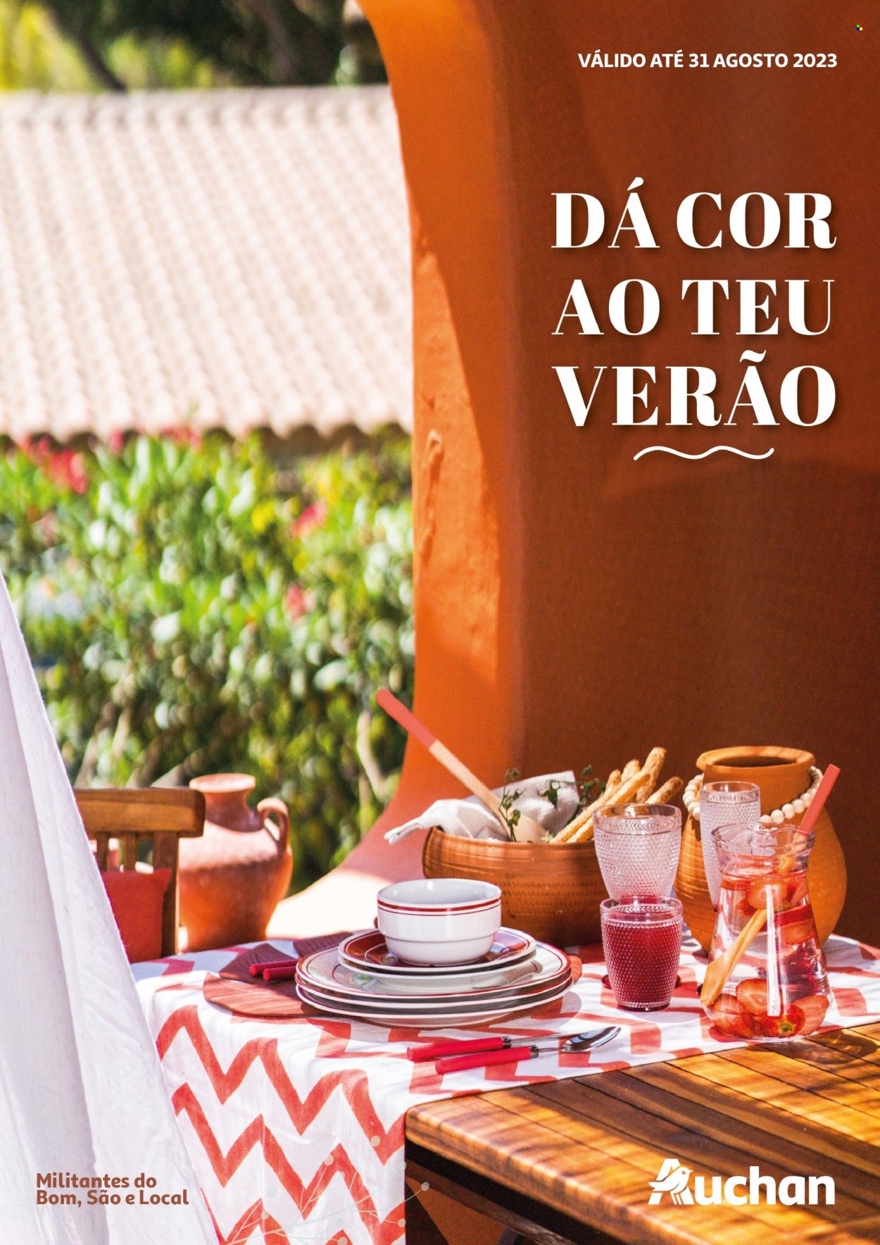 Folheto Auchan - 22.6.2023 - 31.8.2023. Página 1