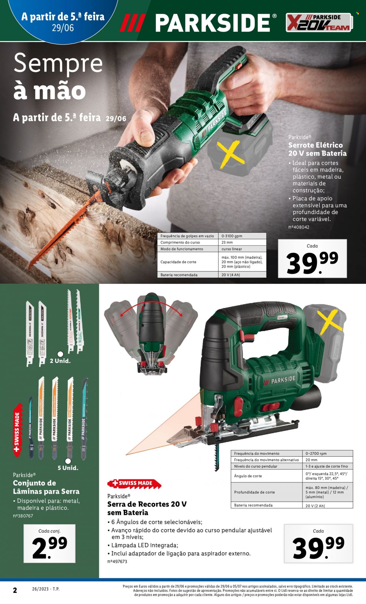 Folheto Lidl - 29.6.2023 - 5.7.2023. Página 38