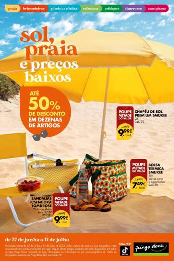 Folheto Pingo Doce - 27.6.2023 - 17.7.2023.