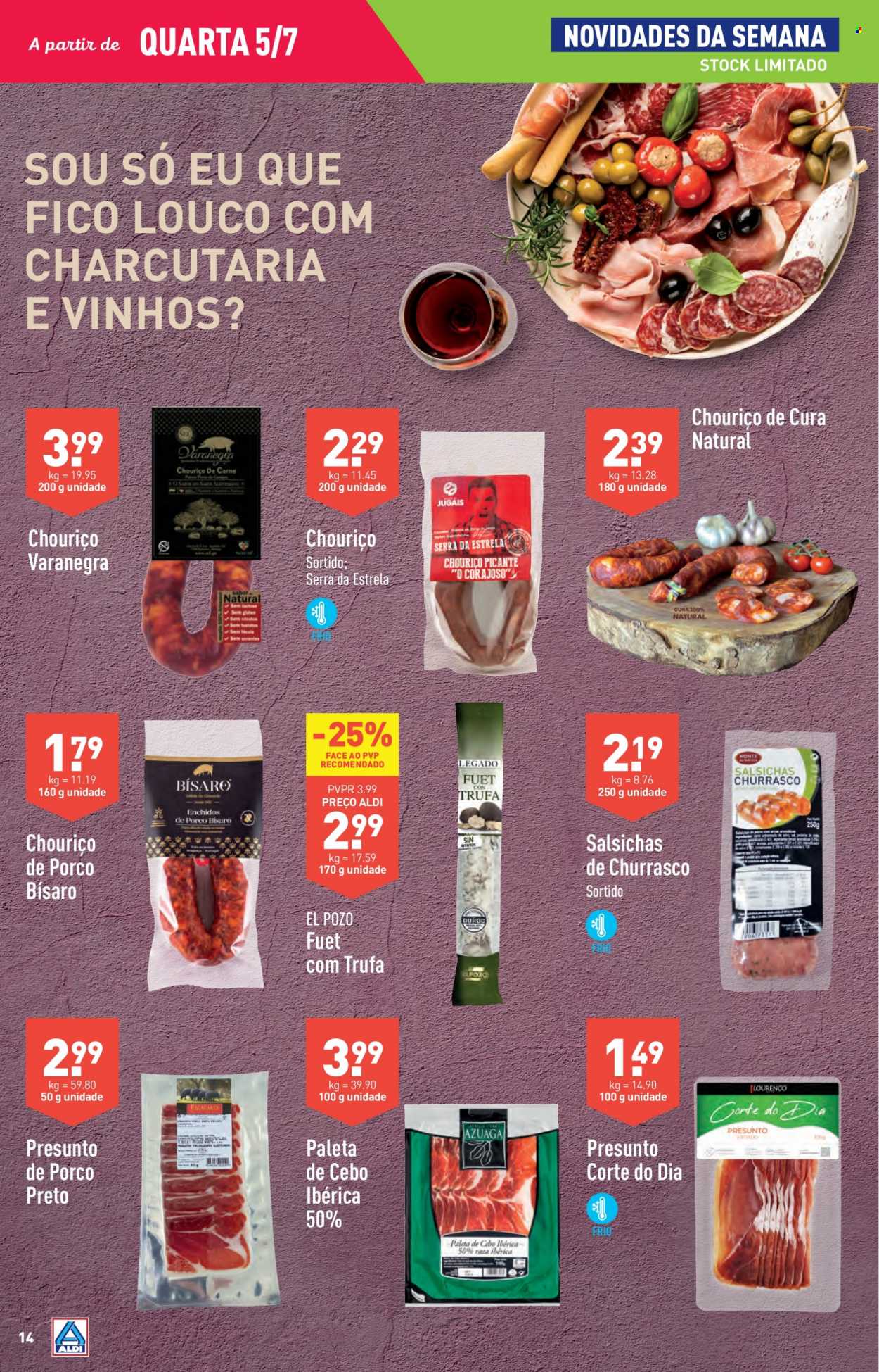 Folheto Aldi - 5.7.2023 - 11.7.2023. Página 14