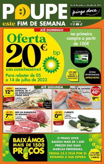 Folheto Pingo Doce - 30.6.2023 - 3.7.2023.