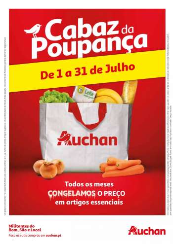 Folheto Auchan - 1.7.2023 - 31.7.2023.
