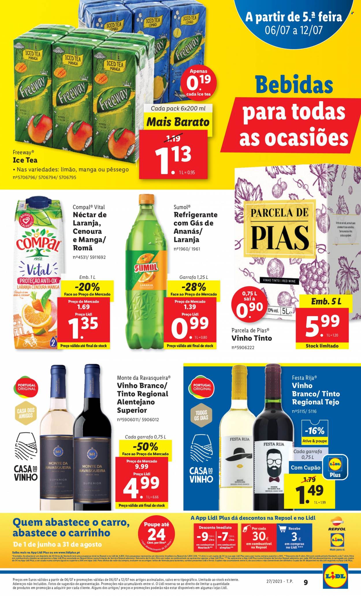Folheto Lidl - 6.7.2023 - 12.7.2023. Página 9