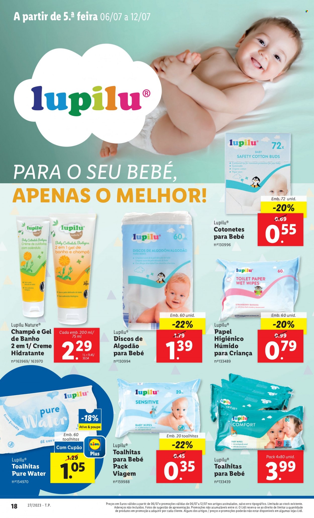 Folheto Lidl - 6.7.2023 - 12.7.2023. Página 18