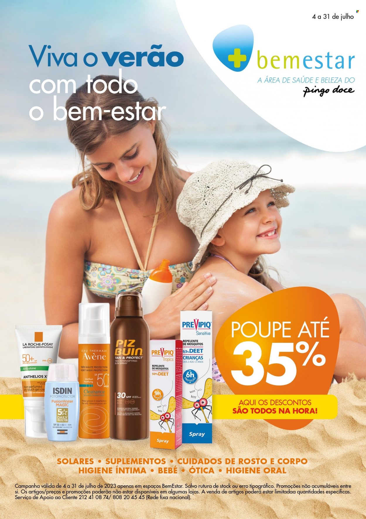 Folheto Pingo Doce - 4.7.2023 - 31.7.2023. Página 1