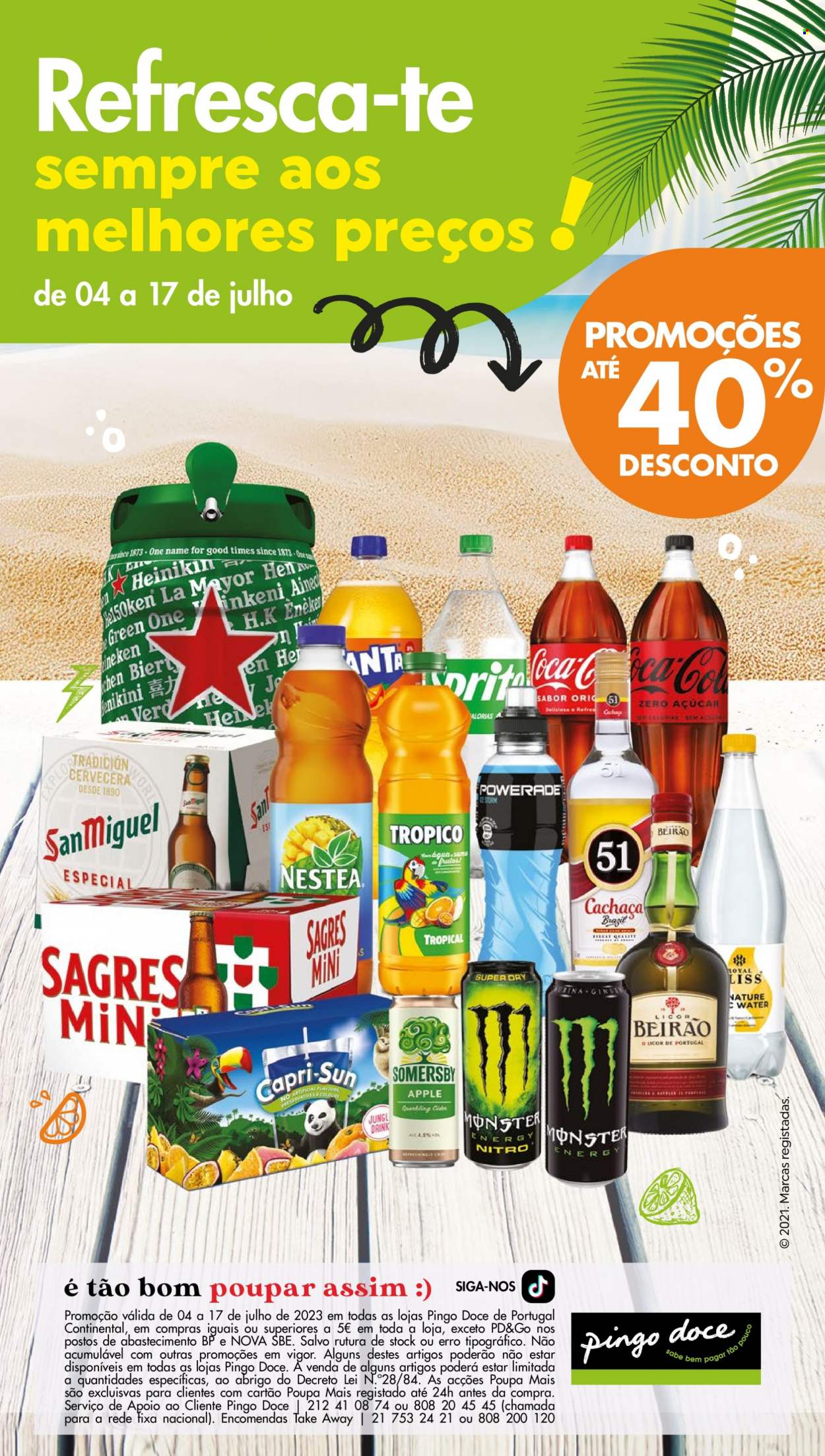 Folheto Pingo Doce - 4.7.2023 - 17.7.2023. Página 1