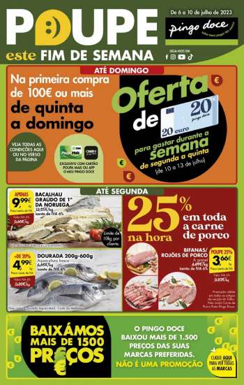 Folheto Pingo Doce - 6.7.2023 - 10.7.2023.