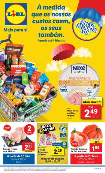 Folheto Lidl - 13.7.2023 - 19.7.2023.