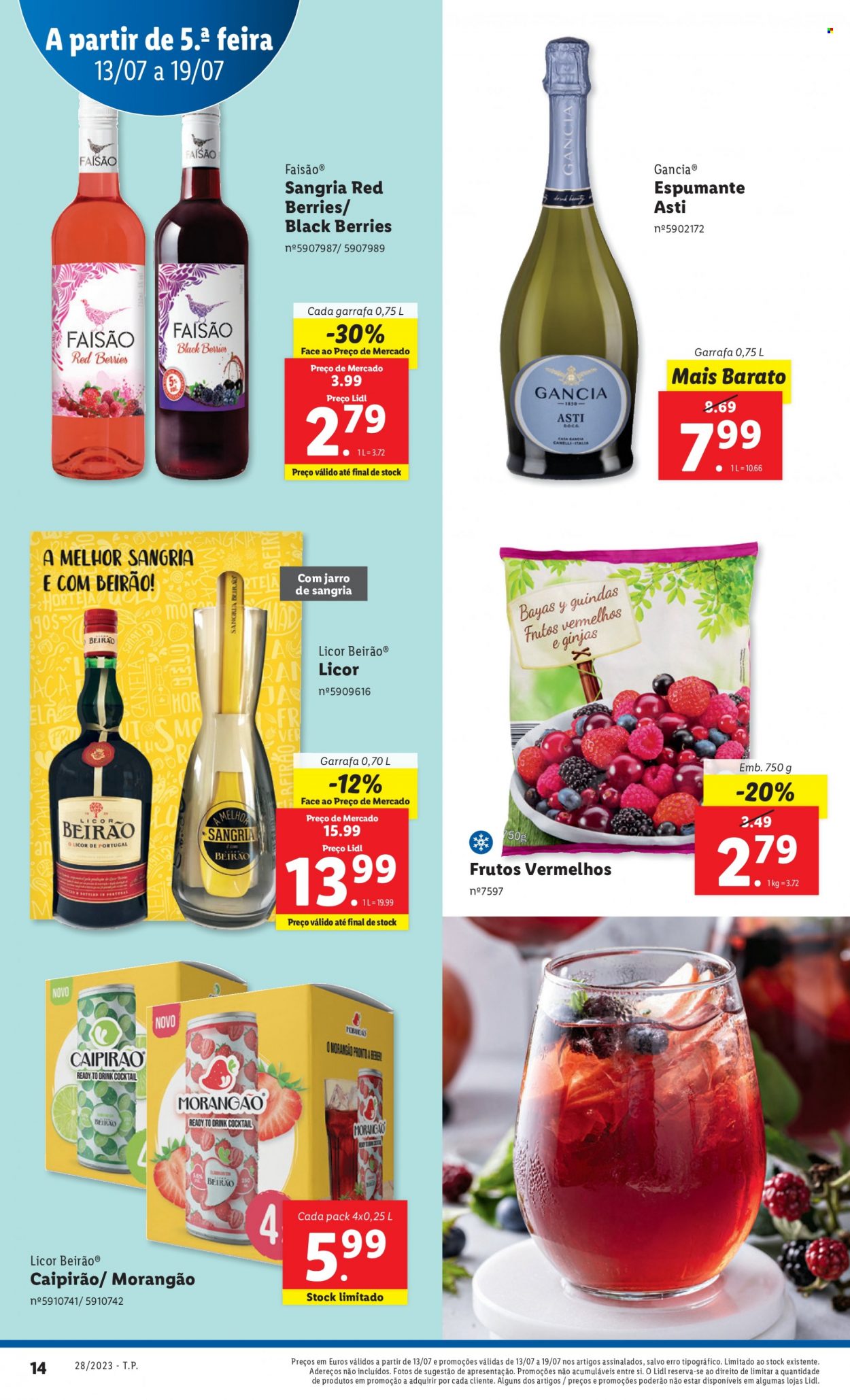 Folheto Lidl - 13.7.2023 - 19.7.2023. Página 14