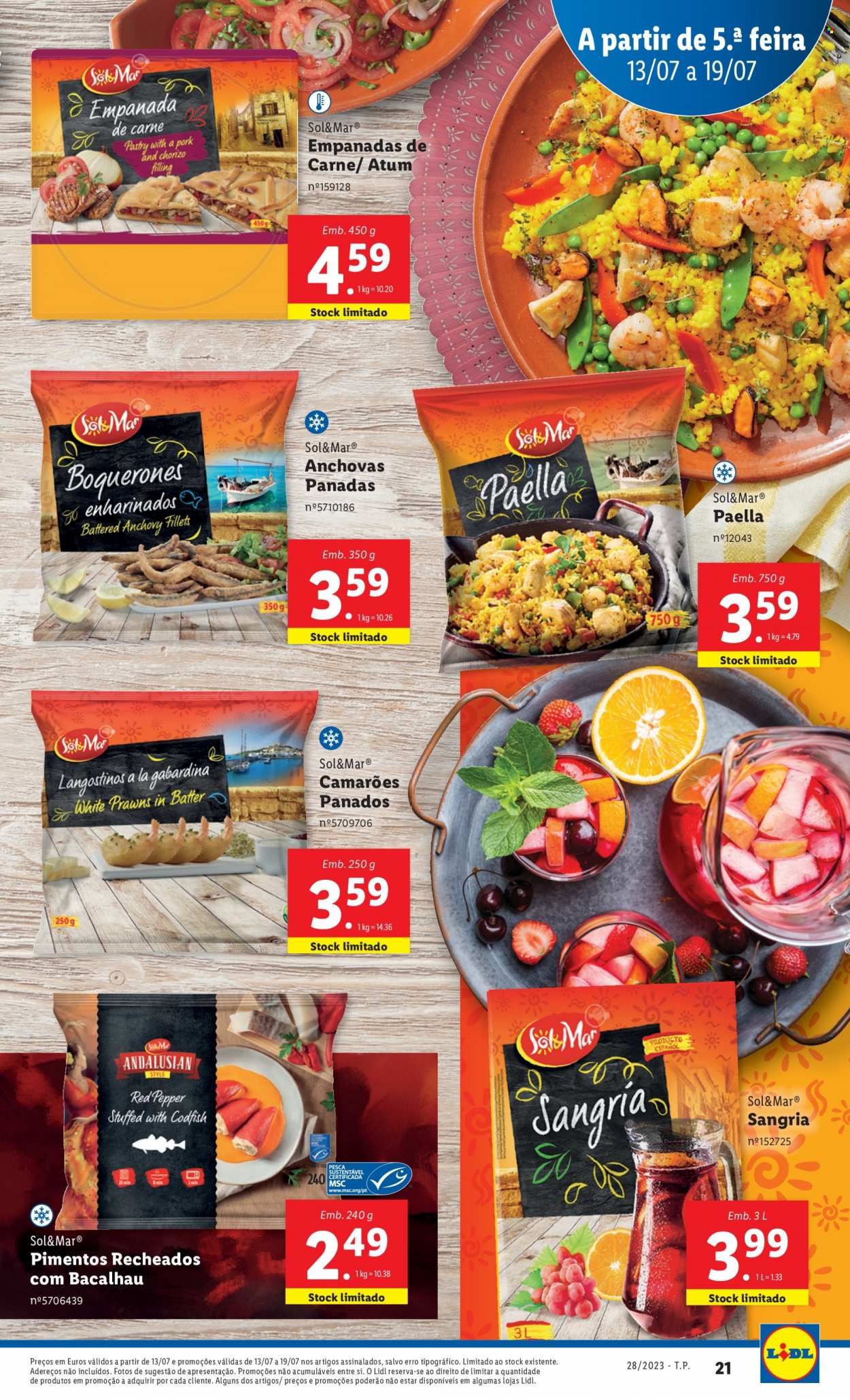 Folheto Lidl - 13.7.2023 - 19.7.2023. Página 21