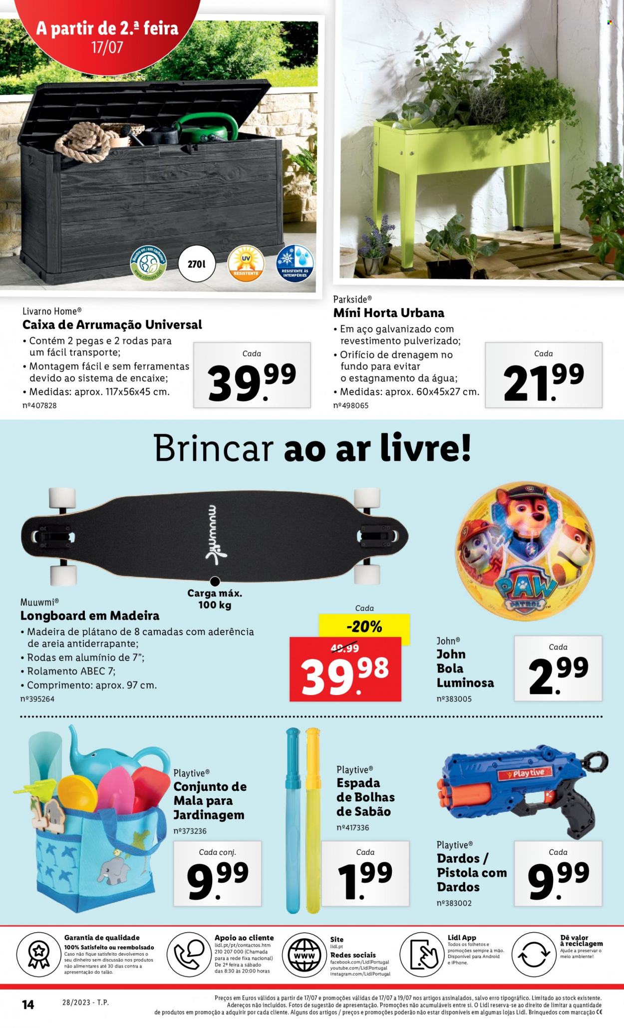 Folheto Lidl - 13.7.2023 - 19.7.2023. Página 14