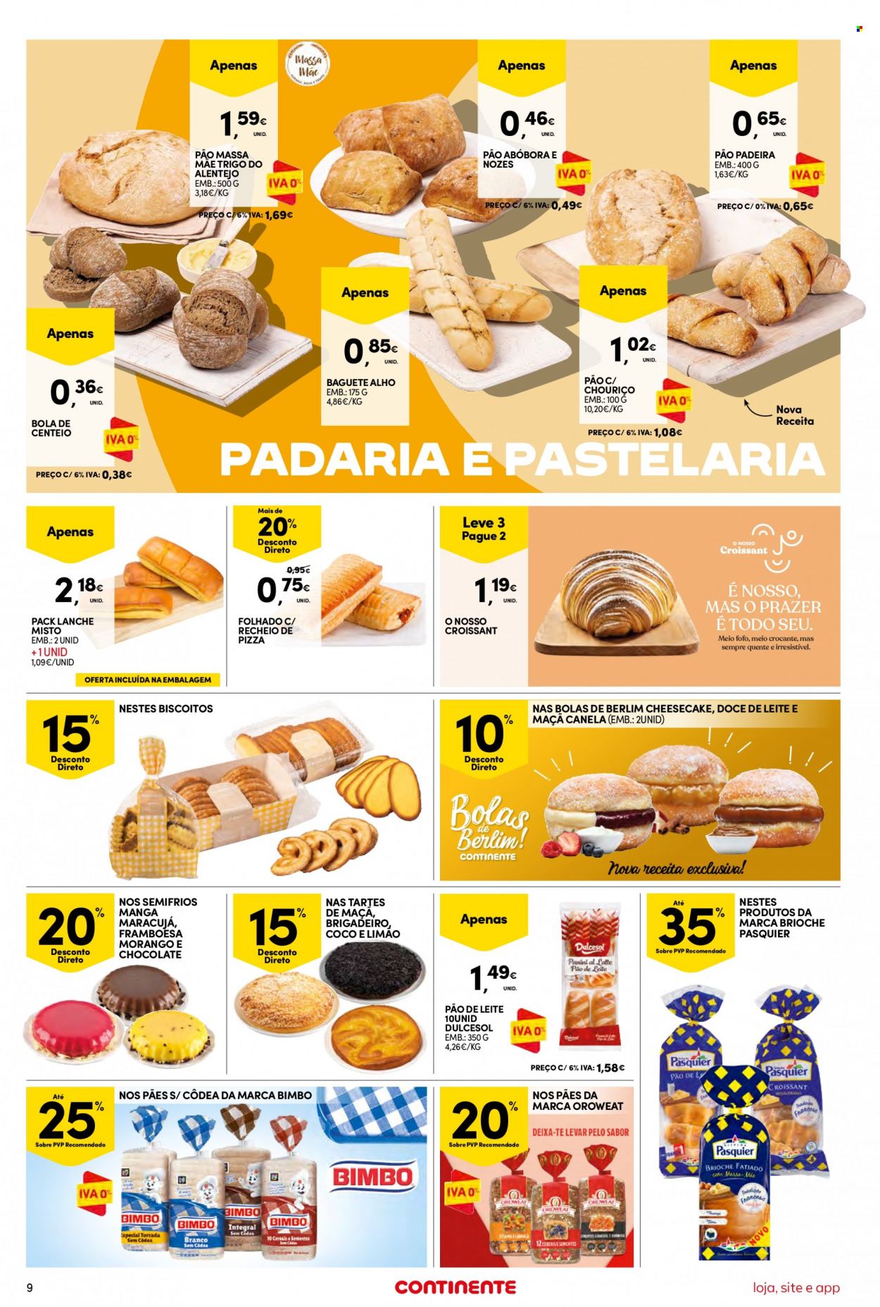 Folheto Continente Bom Dia - 11.7.2023 - 17.7.2023. Página 9