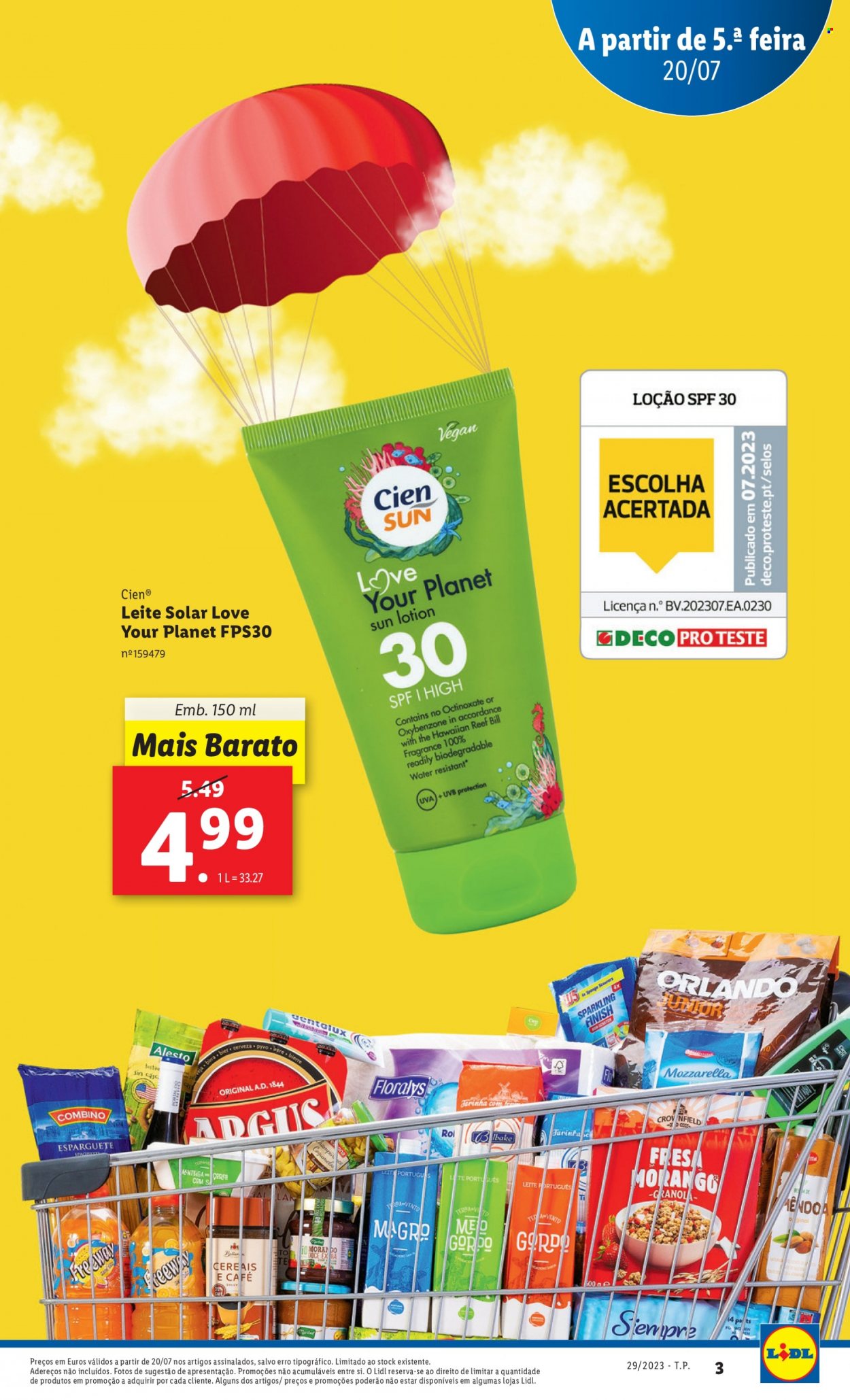 Folheto Lidl - 20.7.2023 - 26.7.2023. Página 3