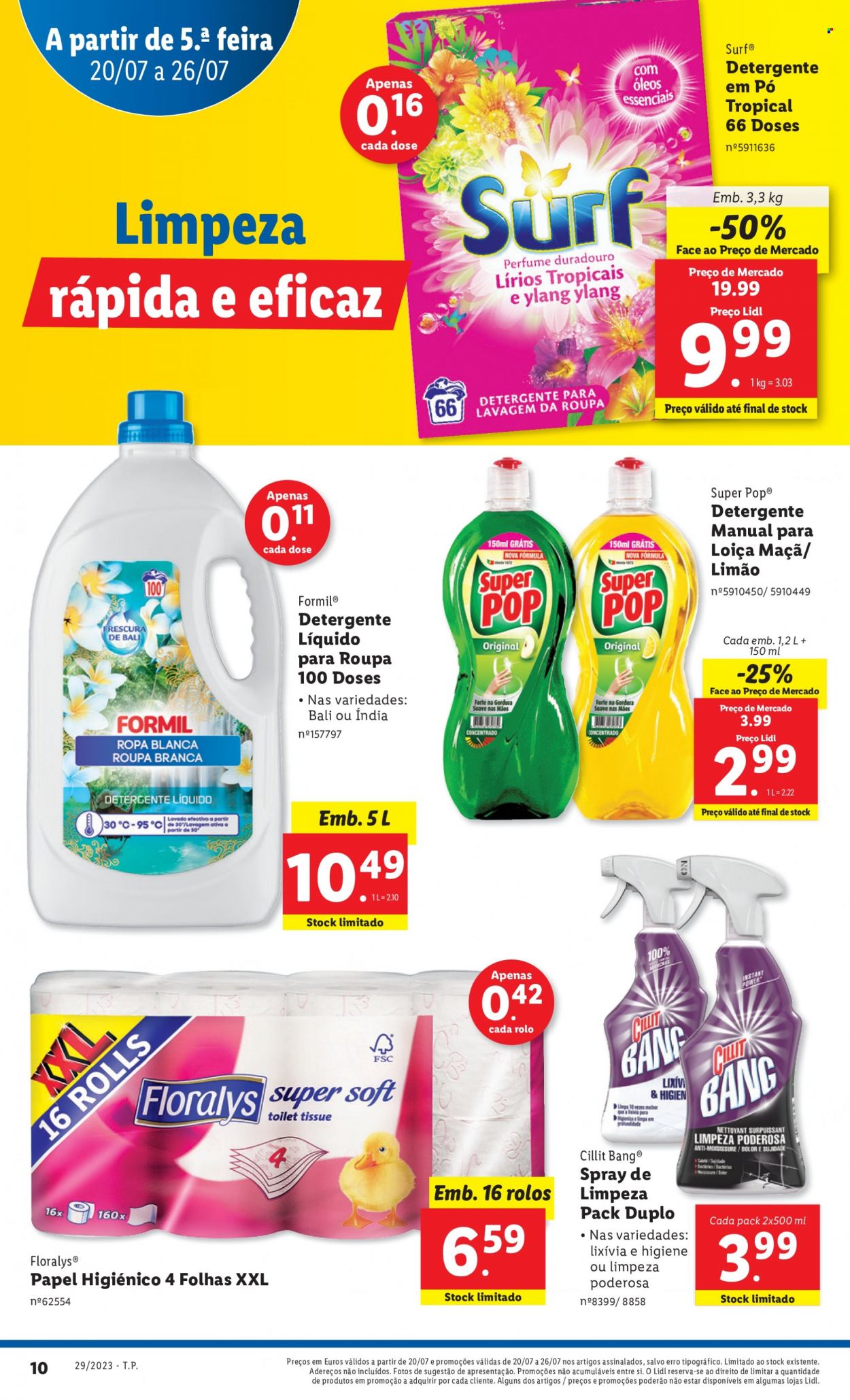 Folheto Lidl - 20.7.2023 - 26.7.2023. Página 10