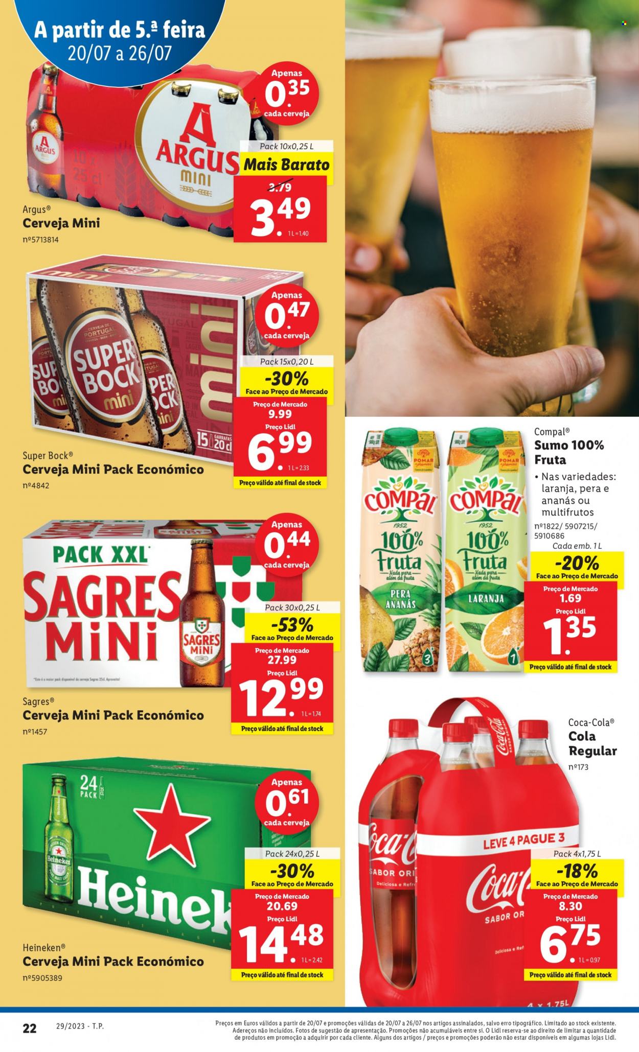 Folheto Lidl - 20.7.2023 - 26.7.2023. Página 22