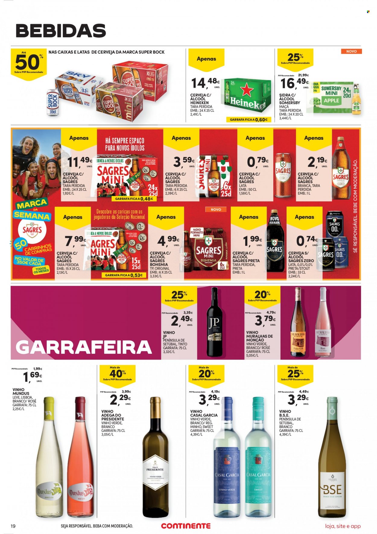 Folheto Continente Bom Dia - 18.7.2023 - 24.7.2023. Página 19