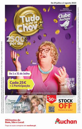Folheto Auchan - 19.7.2023 - 2.8.2023.