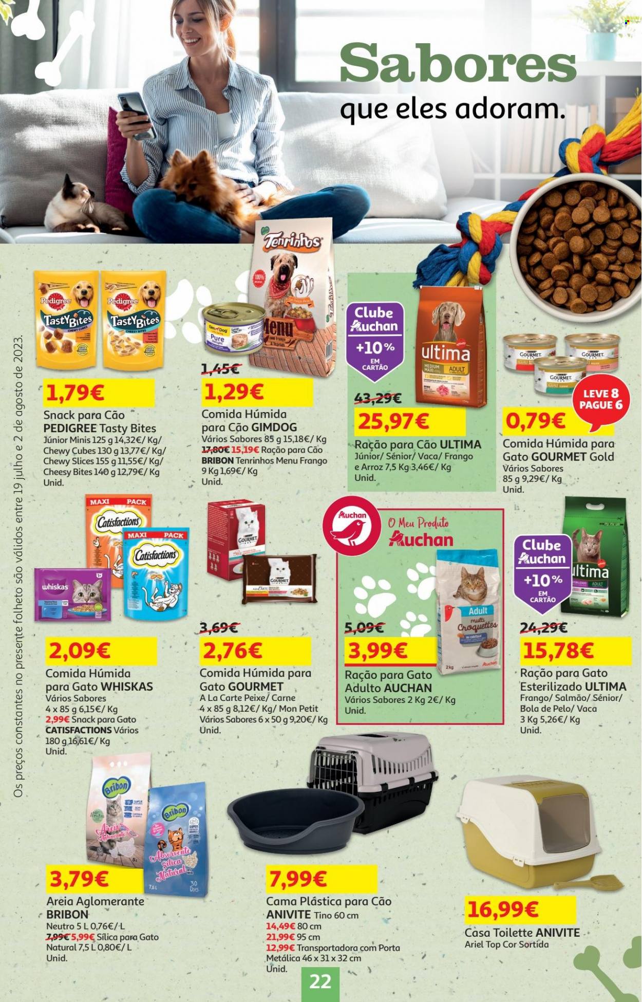 Folheto Auchan - 19.7.2023 - 2.8.2023. Página 22