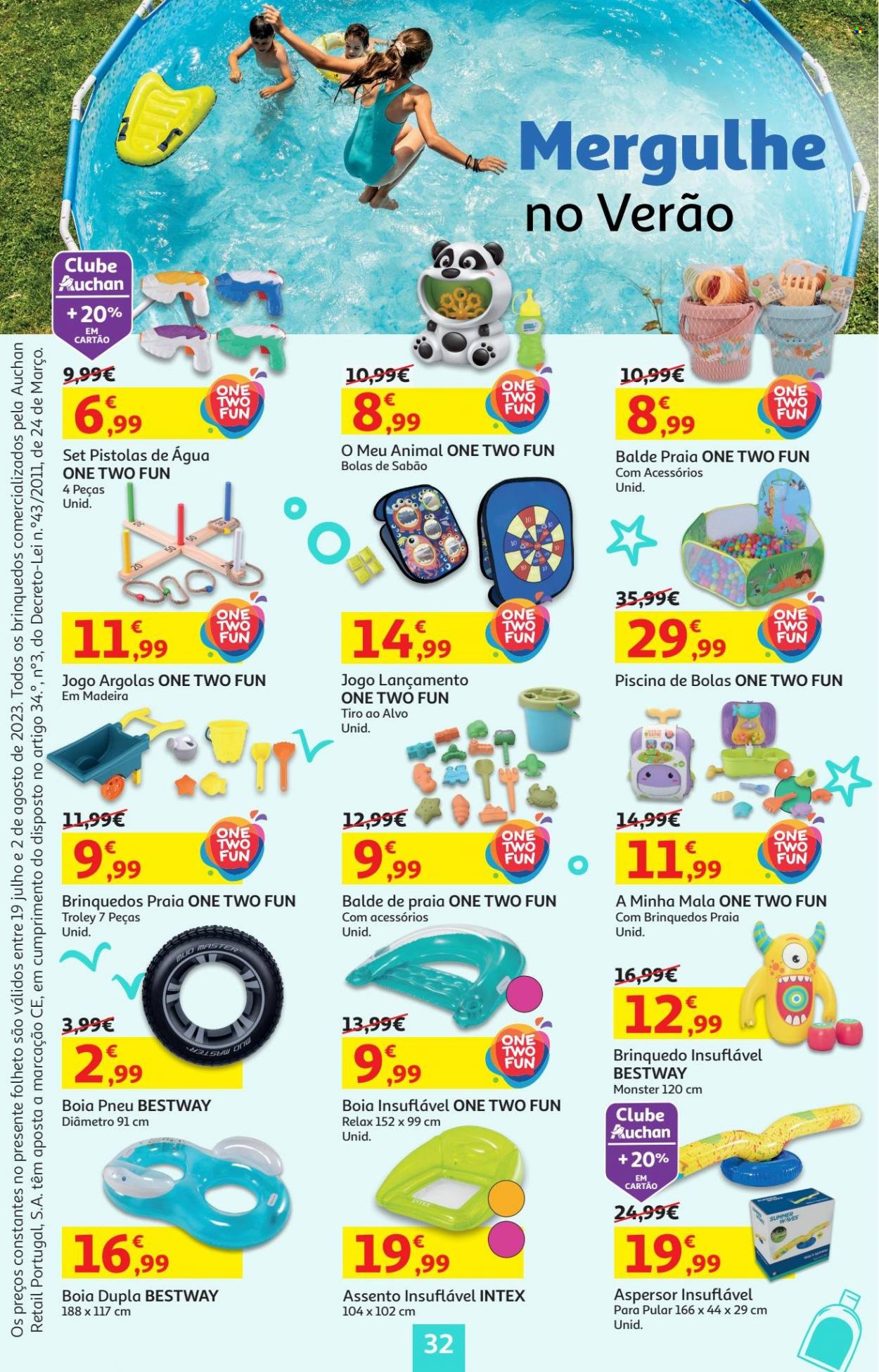 Folheto Auchan - 19.7.2023 - 2.8.2023. Página 32