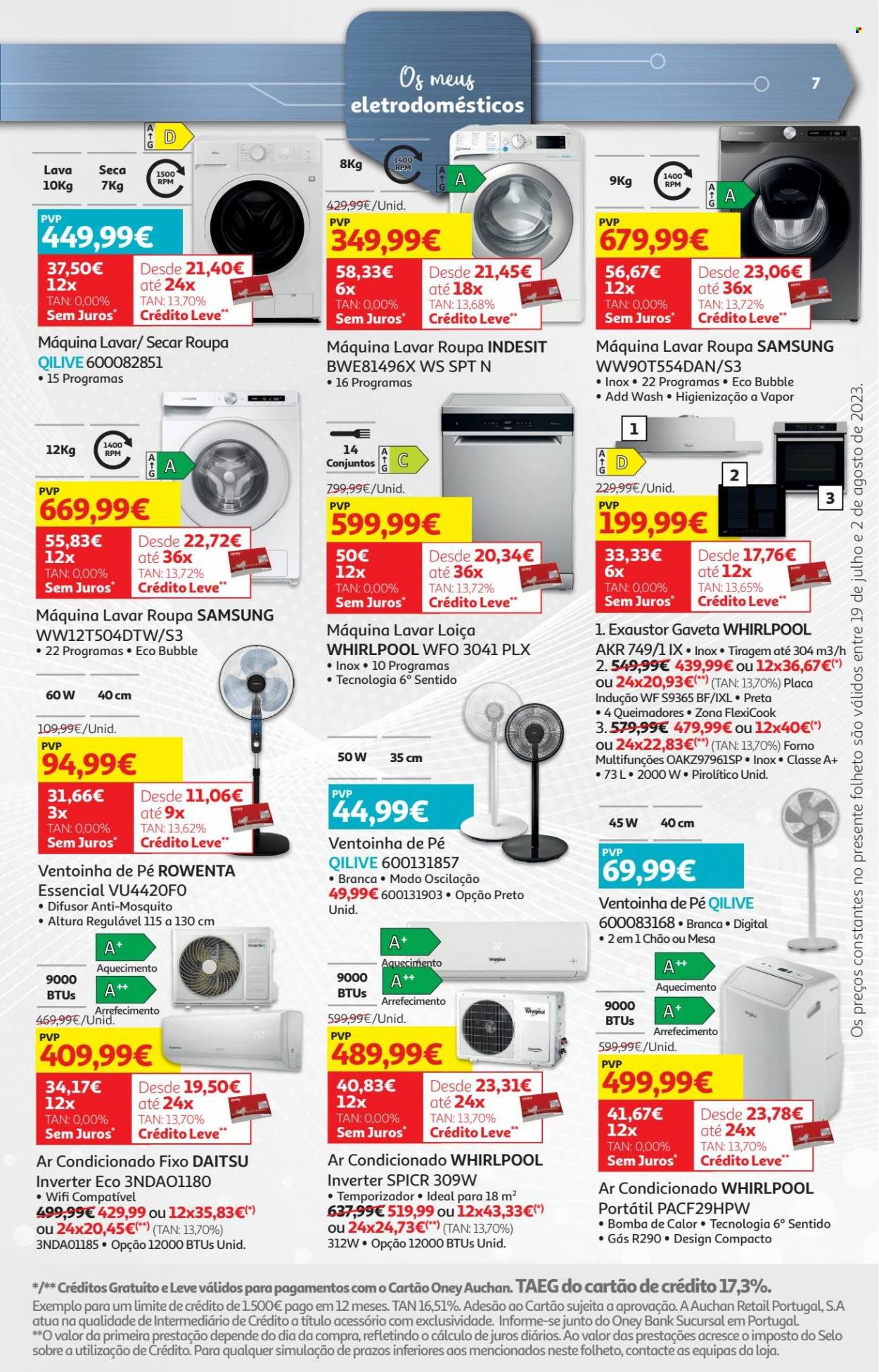 Folheto Auchan - 19.7.2023 - 2.8.2023. Página 34