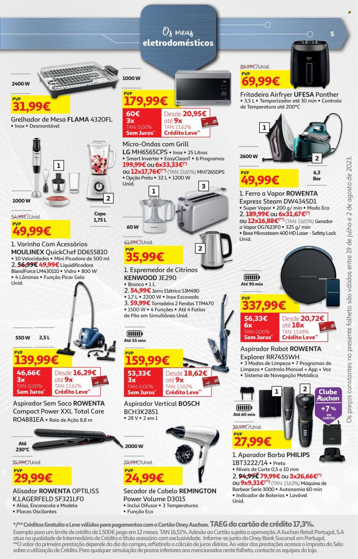 Folheto Auchan - 19.7.2023 - 2.8.2023. Página 36