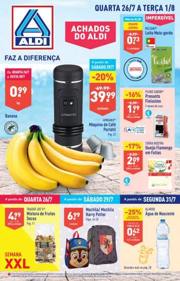 Folheto Aldi - 26.7.2023 - 1.8.2023.