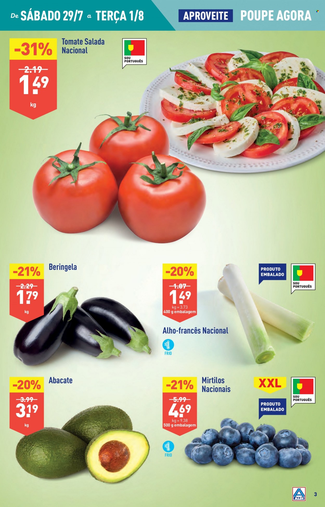 Folheto Aldi - 26.7.2023 - 1.8.2023. Página 3