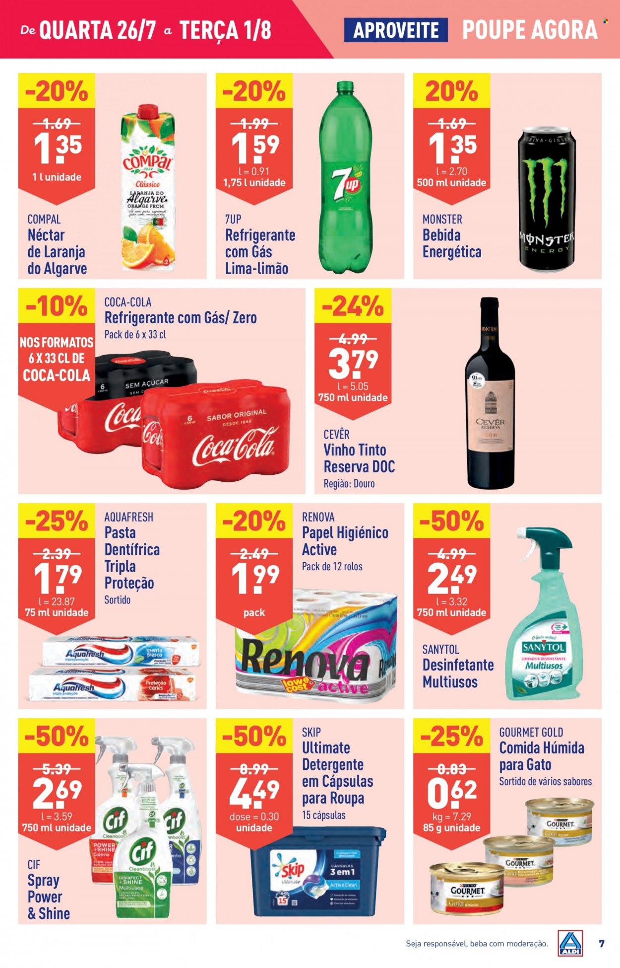 Folheto Aldi - 26.7.2023 - 1.8.2023. Página 7