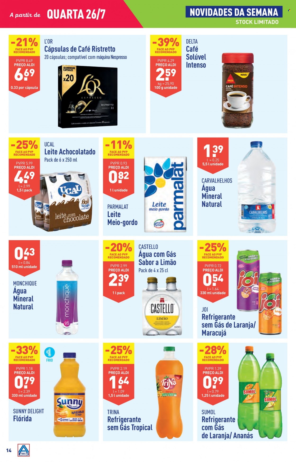 Folheto Aldi - 26.7.2023 - 1.8.2023. Página 14