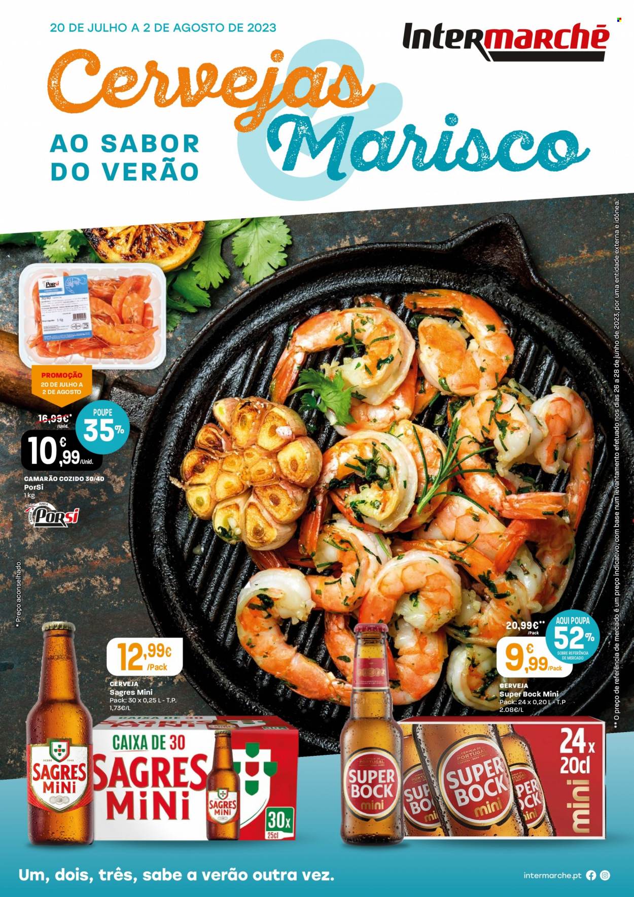 Folheto Intermarché - 20.7.2023 - 2.8.2023. Página 1