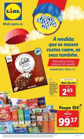 Folheto Lidl - 27.7.2023 - 2.8.2023.