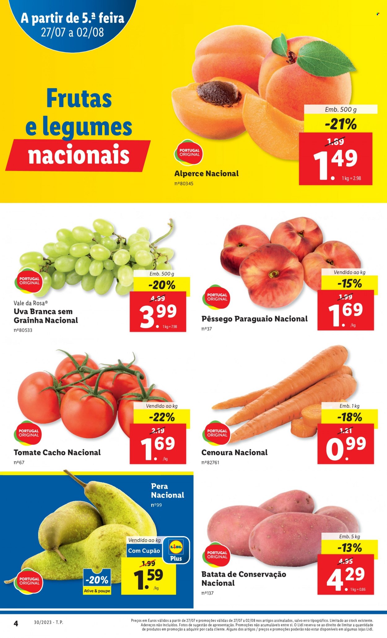 Folheto Lidl - 27.7.2023 - 2.8.2023. Página 4