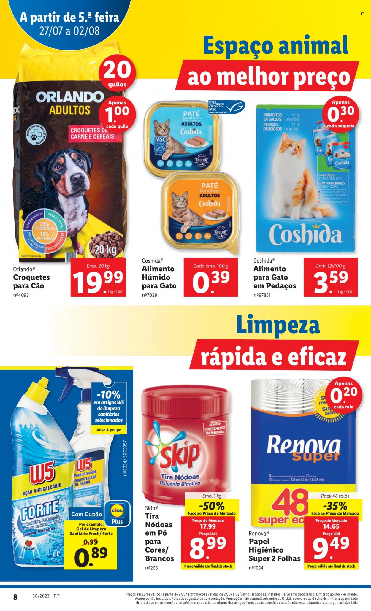 Folheto Lidl - 27.7.2023 - 2.8.2023. Página 8
