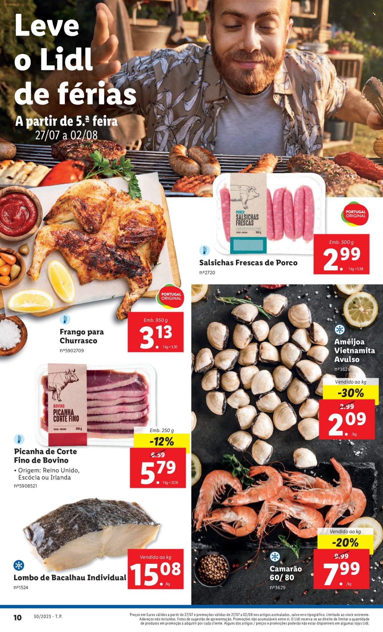 Folheto Lidl - 27.7.2023 - 2.8.2023. Página 10