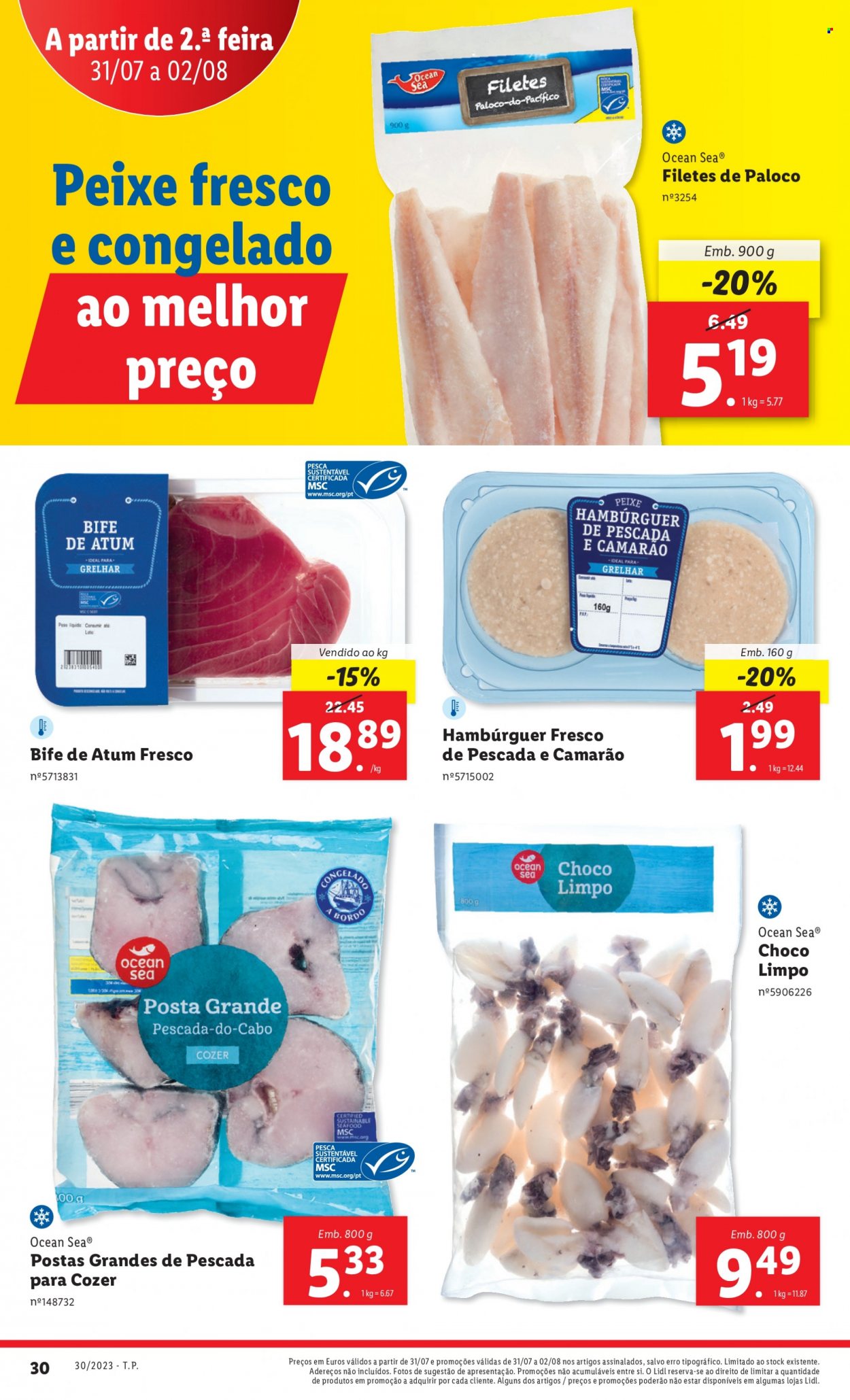 Folheto Lidl - 27.7.2023 - 2.8.2023. Página 30
