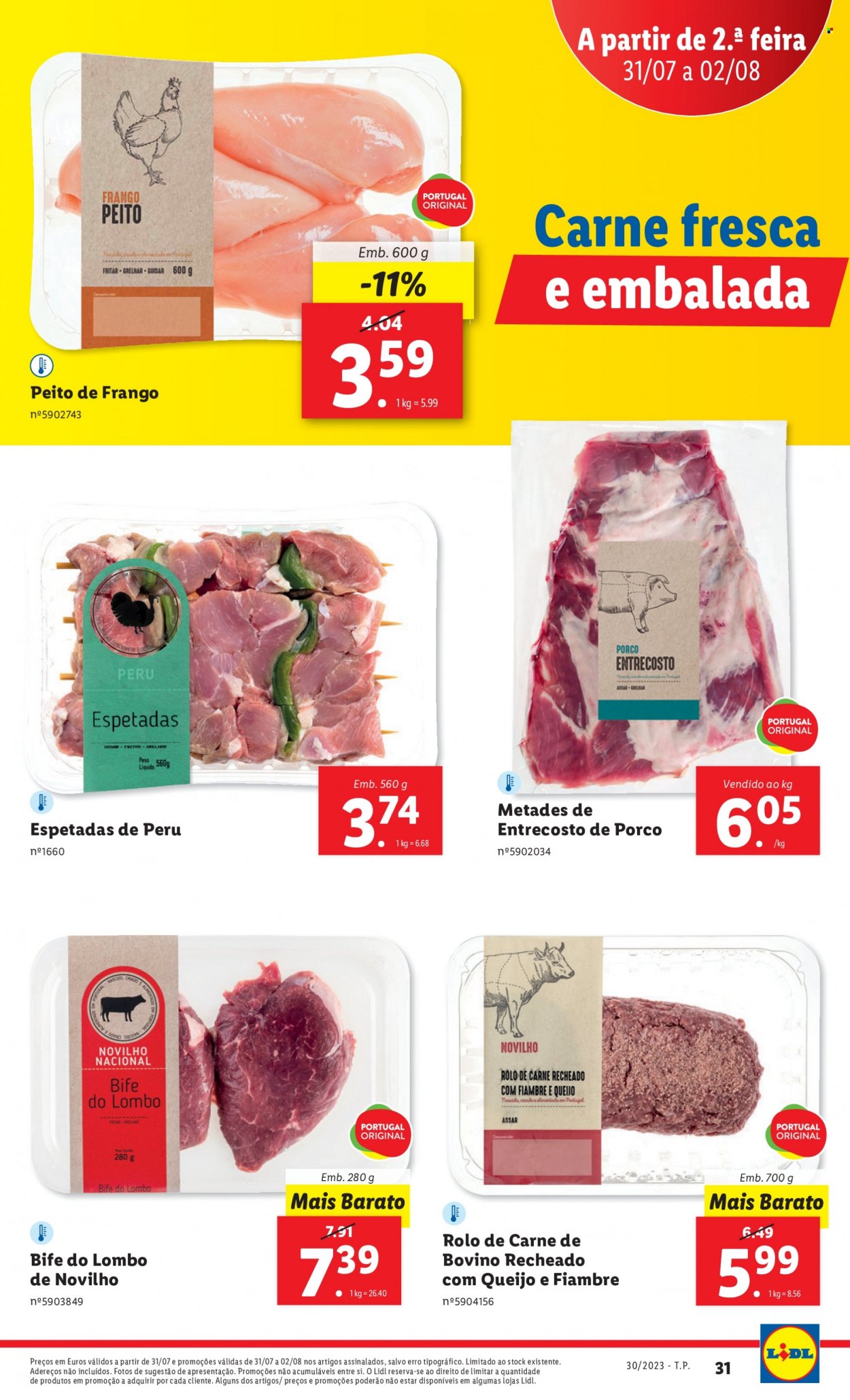 Folheto Lidl - 27.7.2023 - 2.8.2023. Página 31