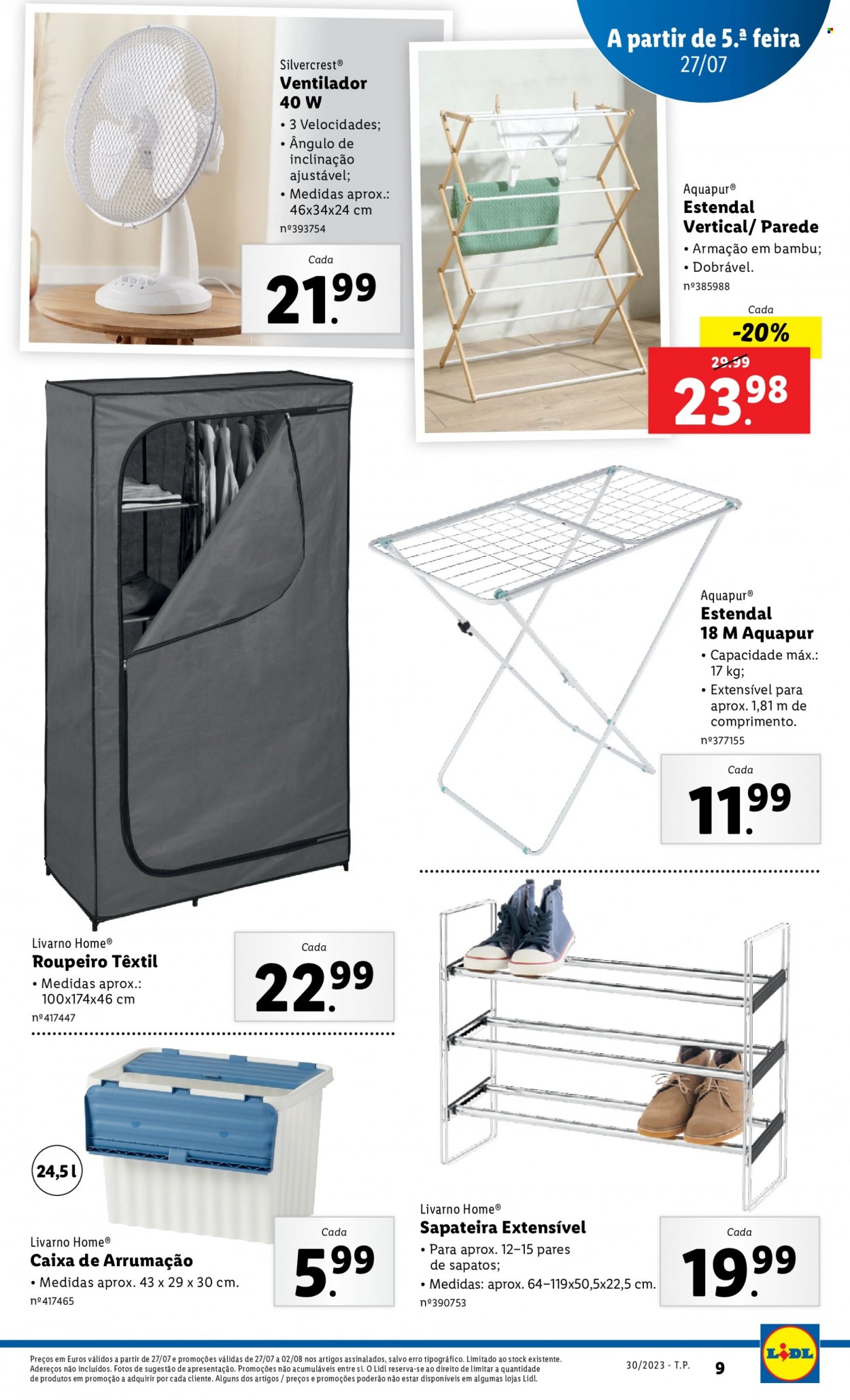 Folheto Lidl - 27.7.2023 - 2.8.2023. Página 9