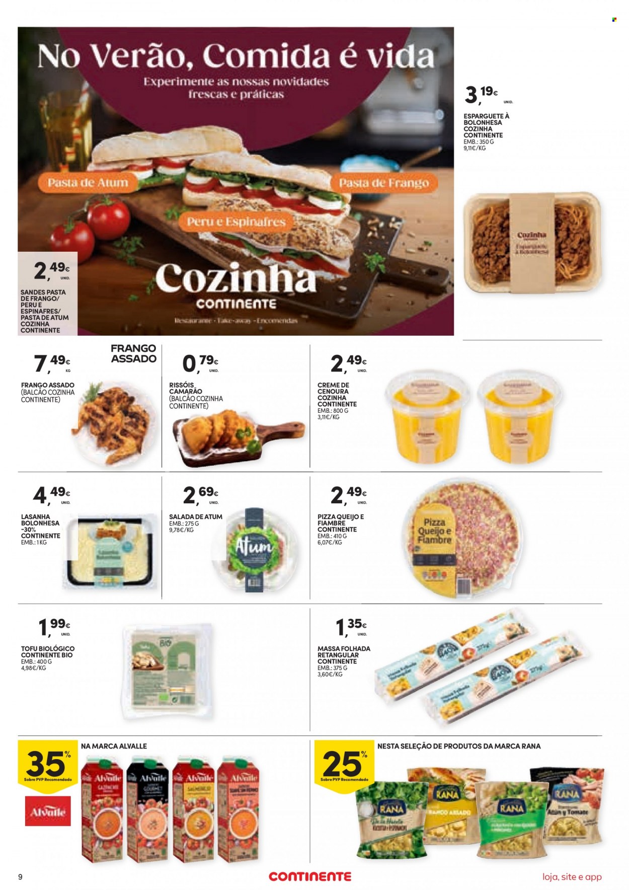 Folheto Continente Bom Dia - 25.7.2023 - 31.7.2023. Página 9