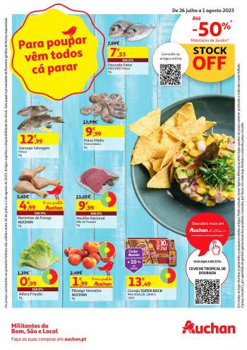 Folheto Auchan - 26.7.2023 - 1.8.2023.