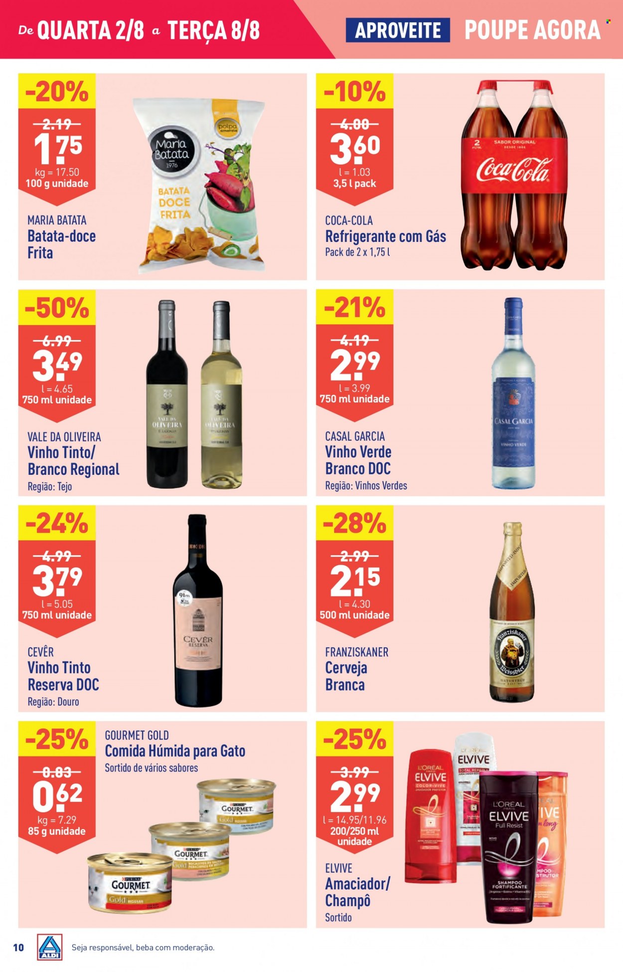 Folheto Aldi - 2.8.2023 - 8.8.2023. Página 10
