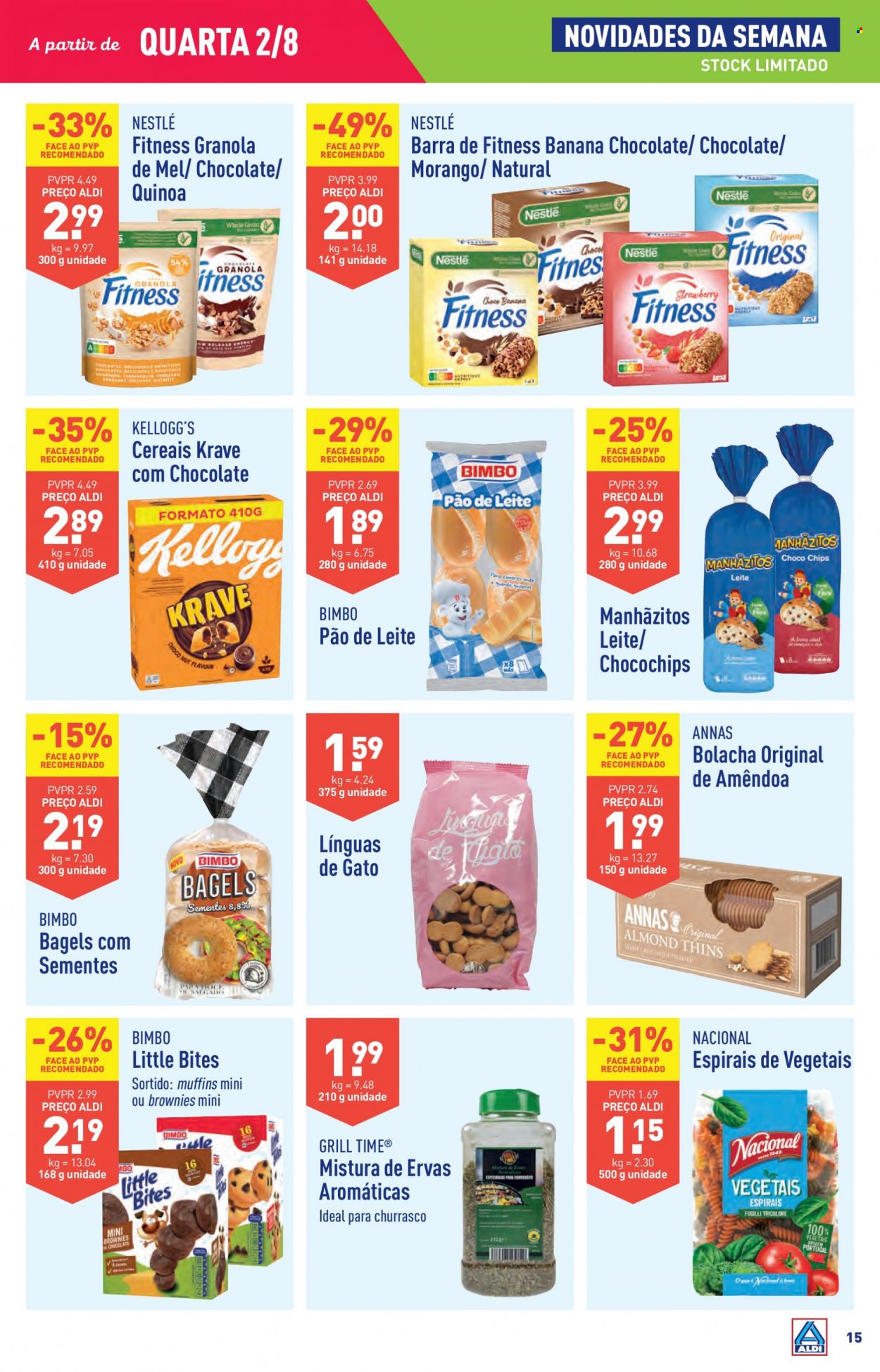 Folheto Aldi - 2.8.2023 - 8.8.2023. Página 15