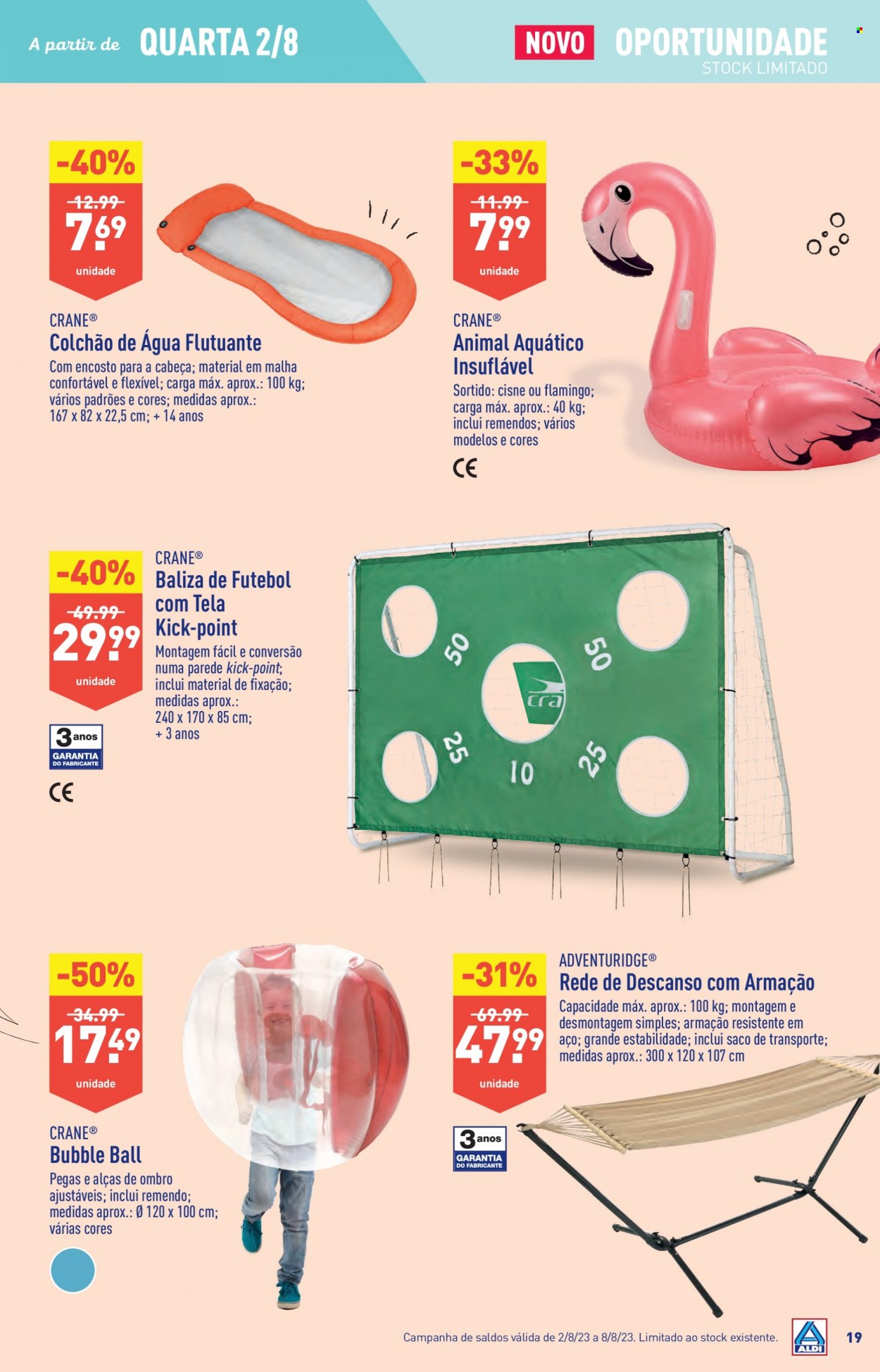 Folheto Aldi - 2.8.2023 - 8.8.2023. Página 19
