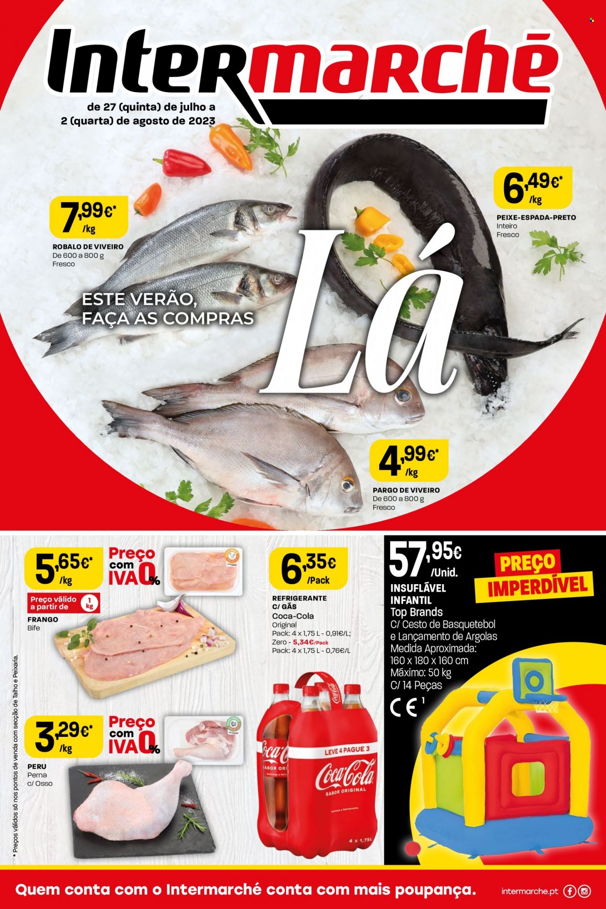 Folheto Intermarché - 27.7.2023 - 2.8.2023. Página 1